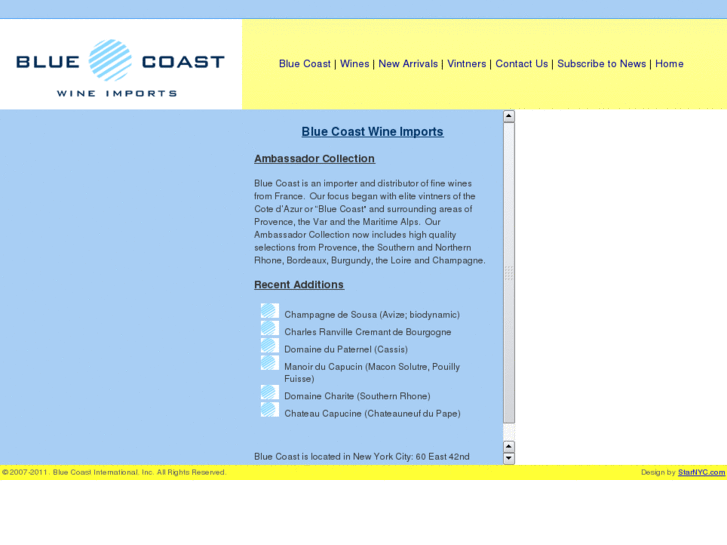 www.bluecoastwines.com