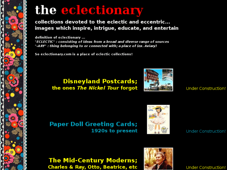 www.eclectionary.com