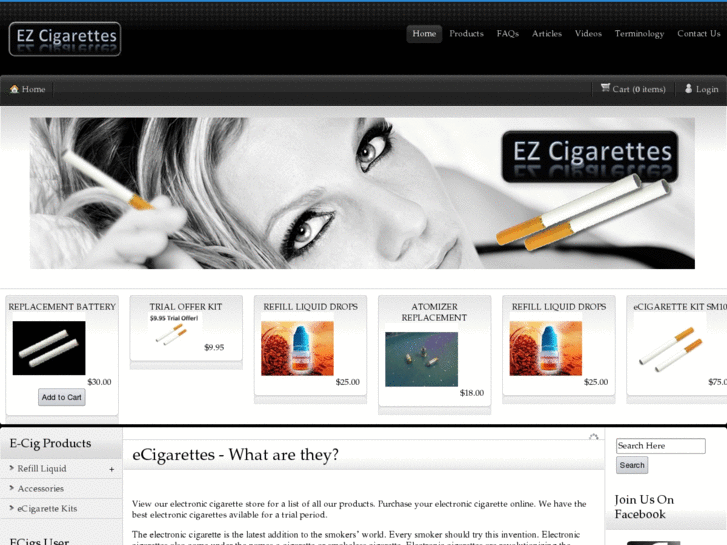 www.ezcigarrettes.com