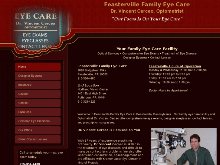 www.feastervillefamilyeyecare.com