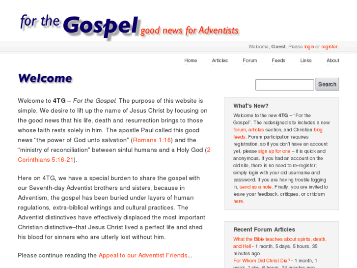 www.forthegospel.net