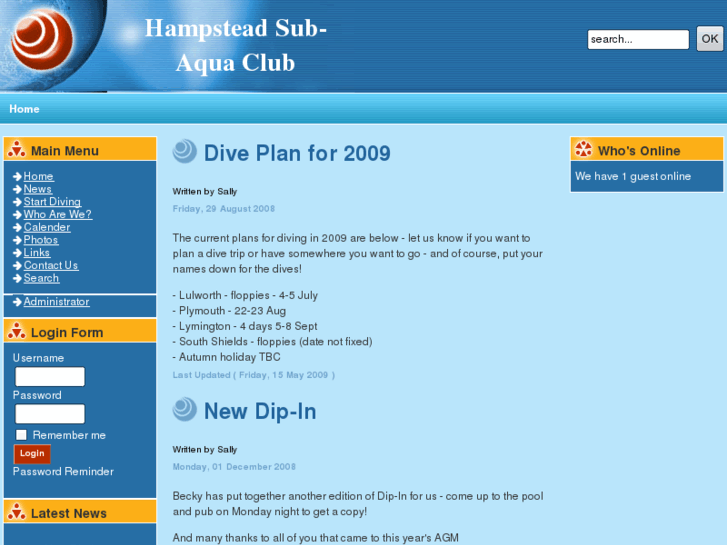 www.hampstead-scuba.com