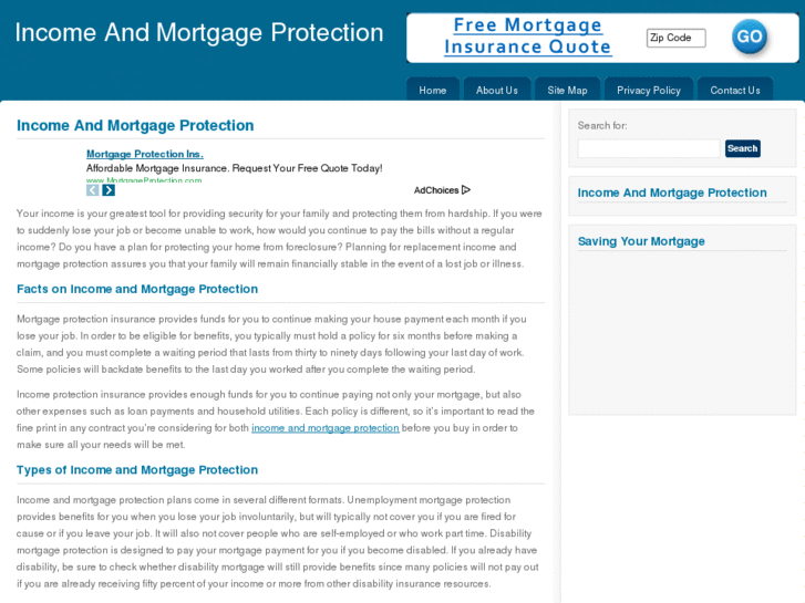 www.incomeandmortgageprotection.com