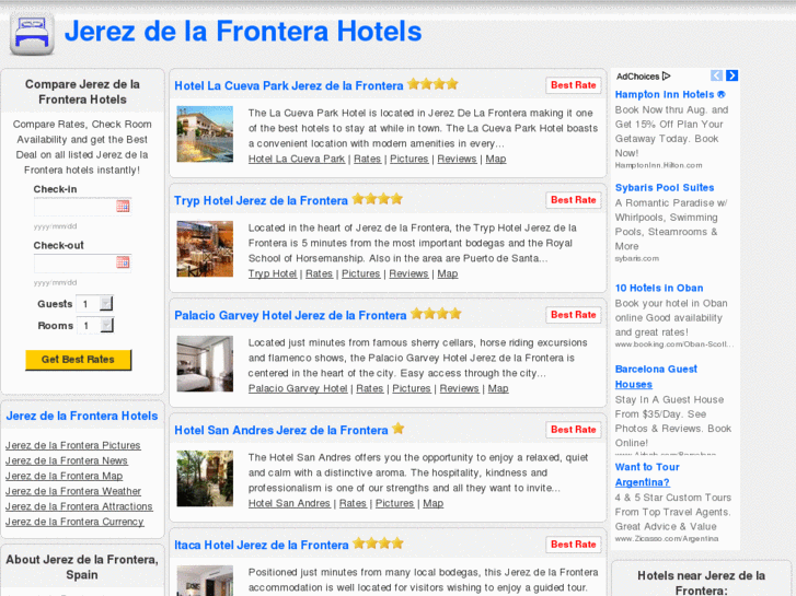 www.jerezdelafronterahotels.com