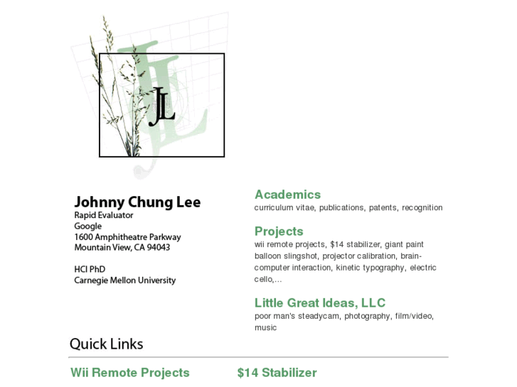 www.johnnychunglee.com