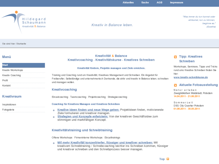 www.kreativitaet-balance.de