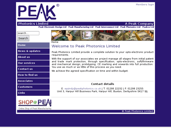 www.peakphotonics.com