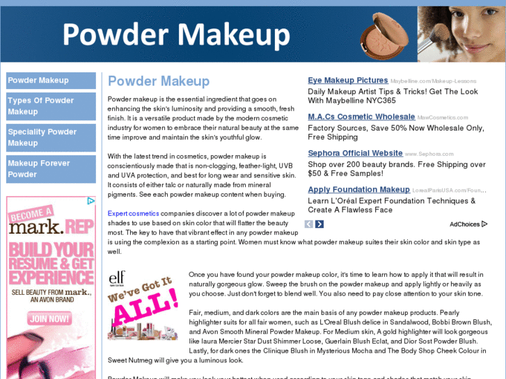 www.powdermakeup.net