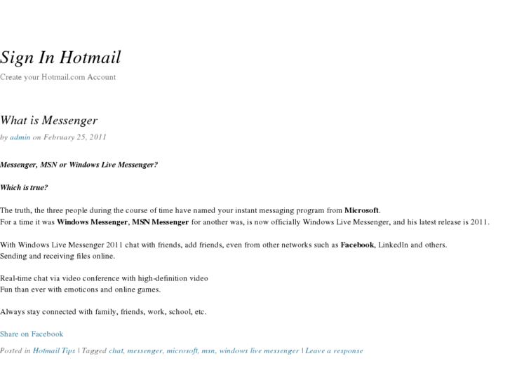 www.signinhotmail.net