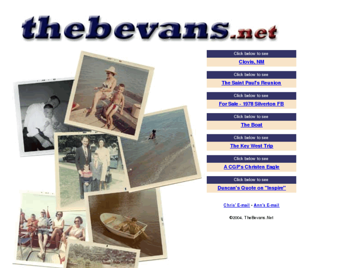 www.thebevans.net