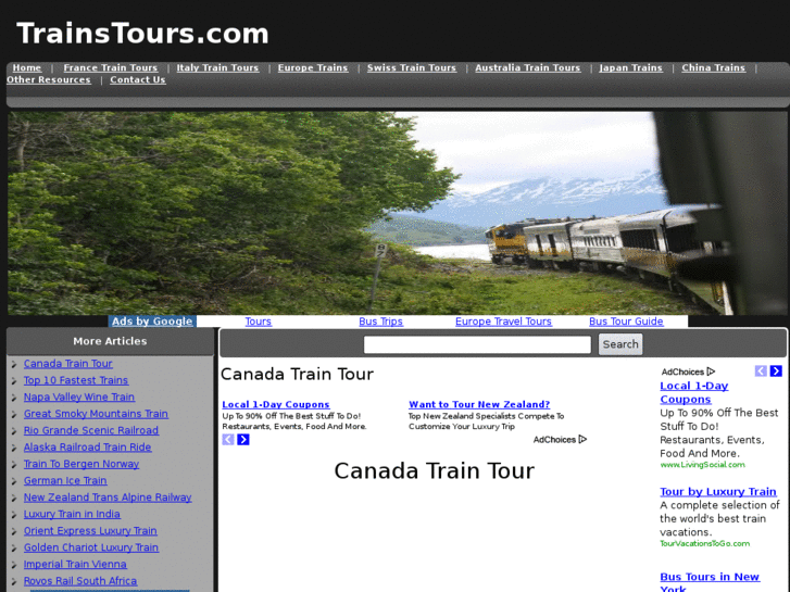 www.trainstours.com