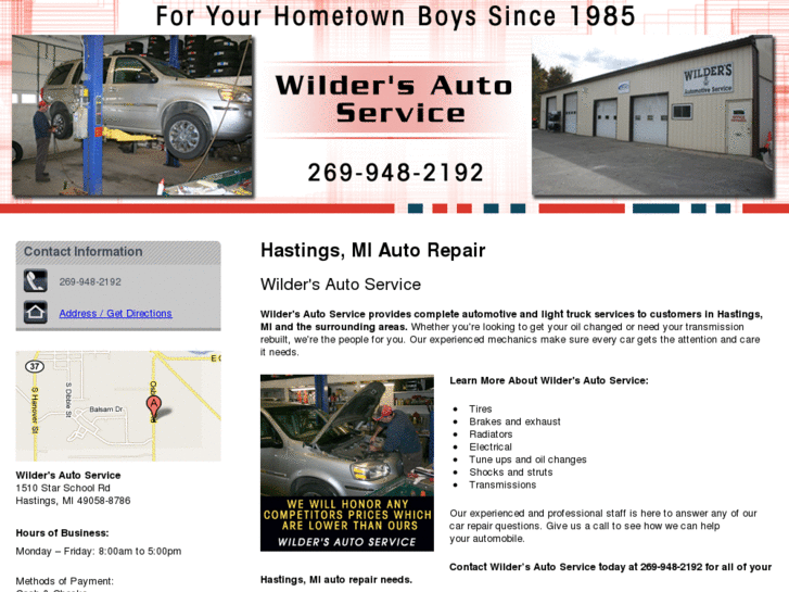 www.wildersautoservice.com