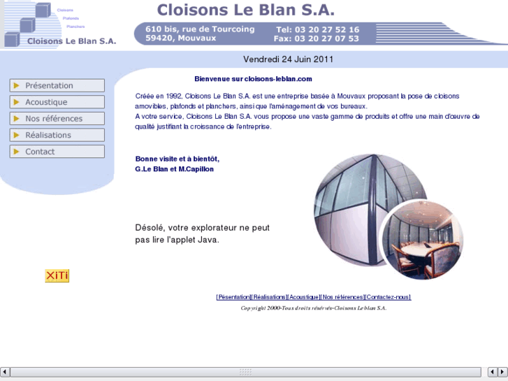 www.cloisons-leblan.com