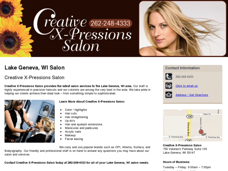 www.creativexpressionssalon.net