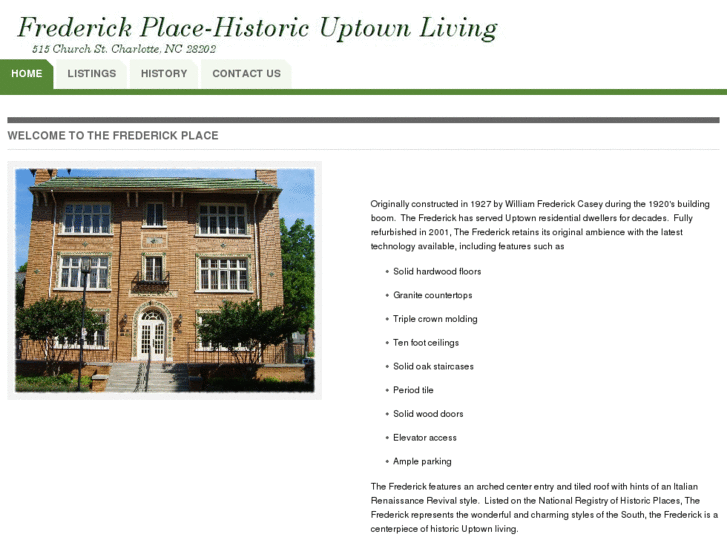 www.frederickplace.net