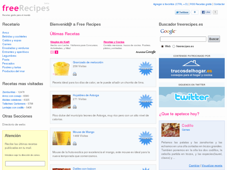 www.freerecipes.es