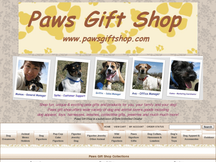 www.pawsgiftshop.com