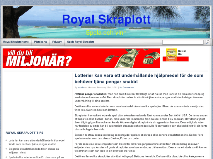 www.royalslotskraplott.se