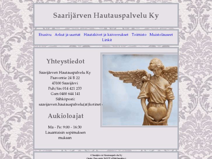 www.saarijarvenhautauspalvelu.net