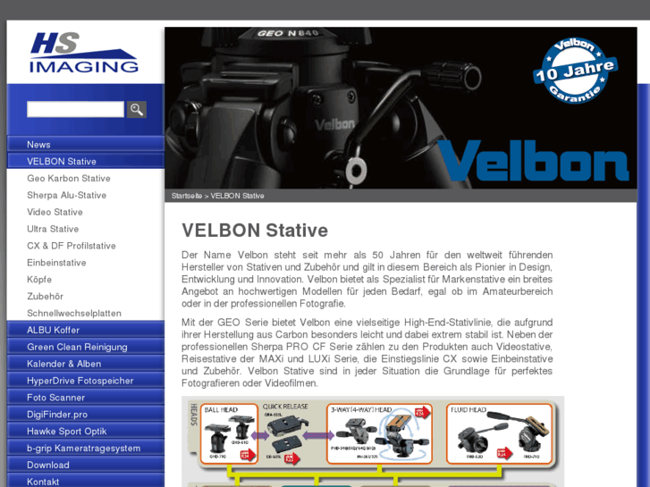 www.velbon.de