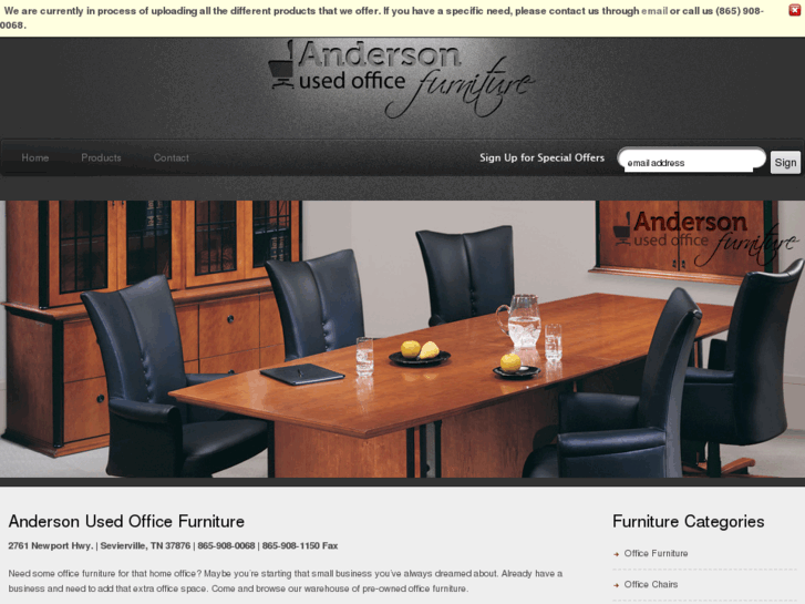 www.andersonusedofficefurniture.com