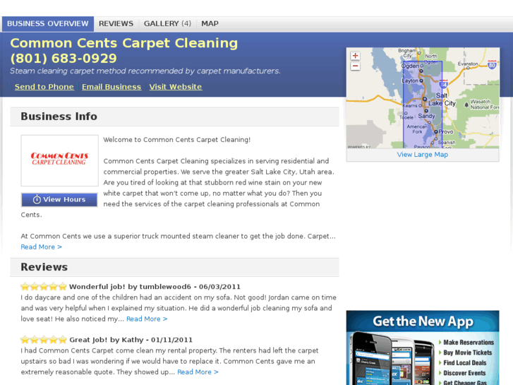 www.commoncentscarpetcleaningutah.com