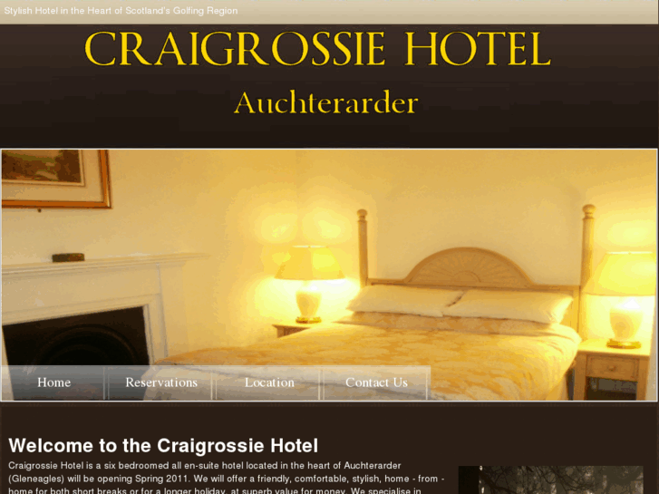 www.craigrossiehotel.com