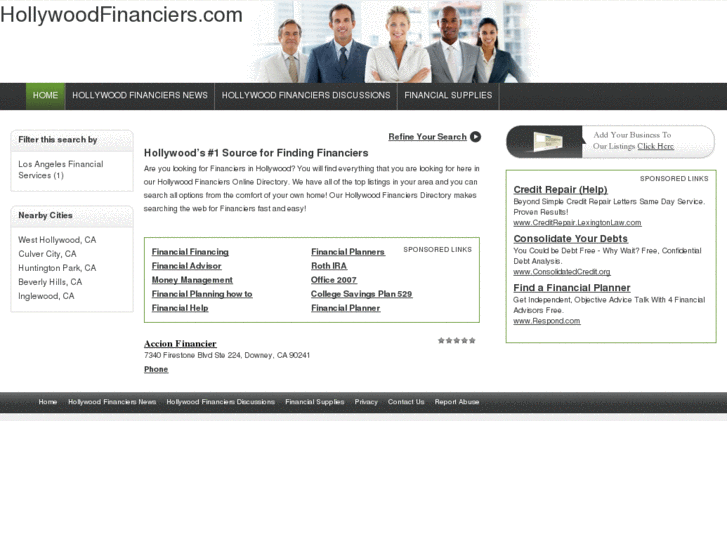 www.hollywoodfinanciers.com