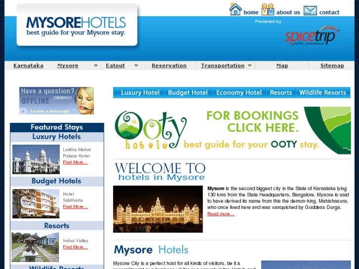 www.hotelsinmysore.com