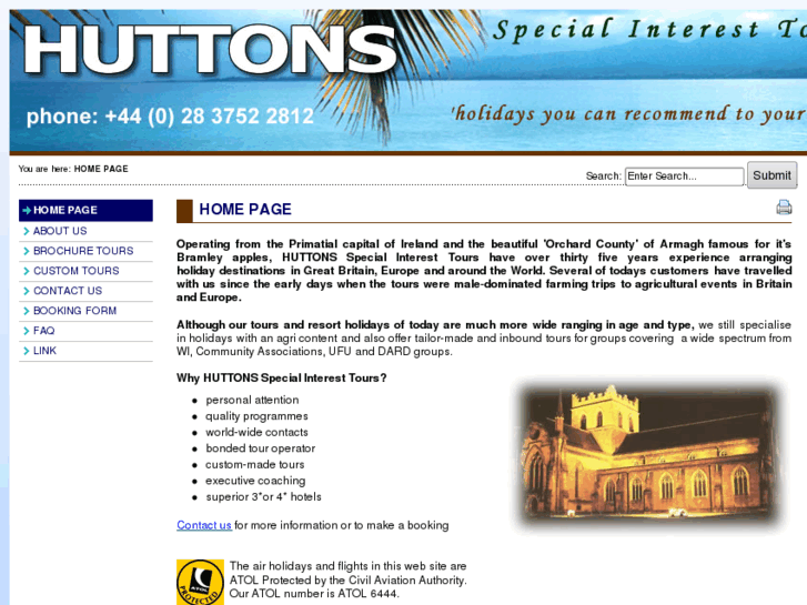 www.huttonstours.co.uk