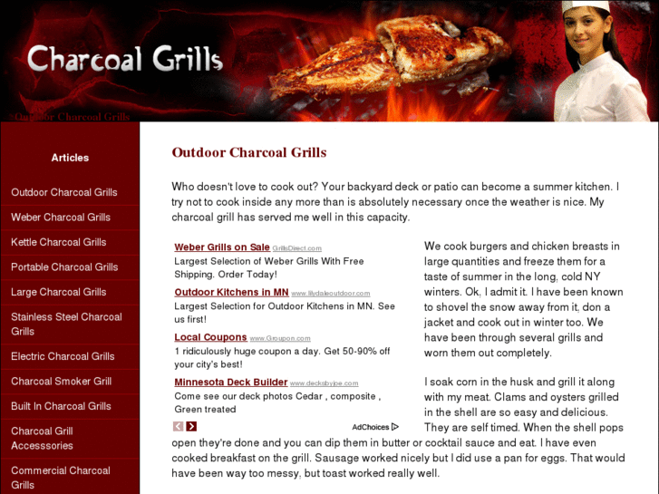 www.outdoorcharcoalgrill.net