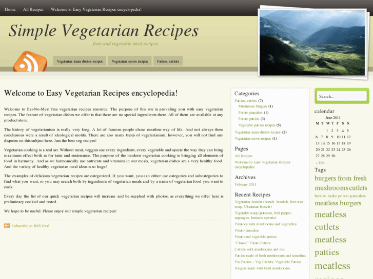 www.simplevegetarianrecipes.net