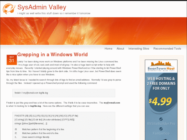 www.sysadminvalley.com