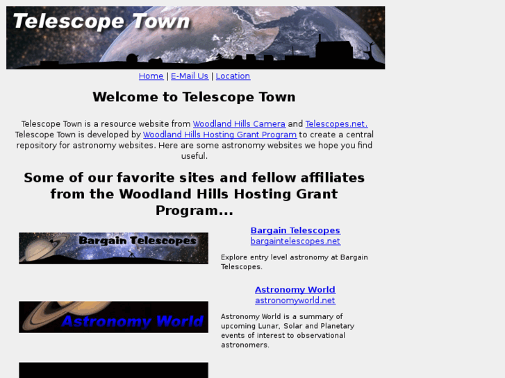 www.telescopetown.net