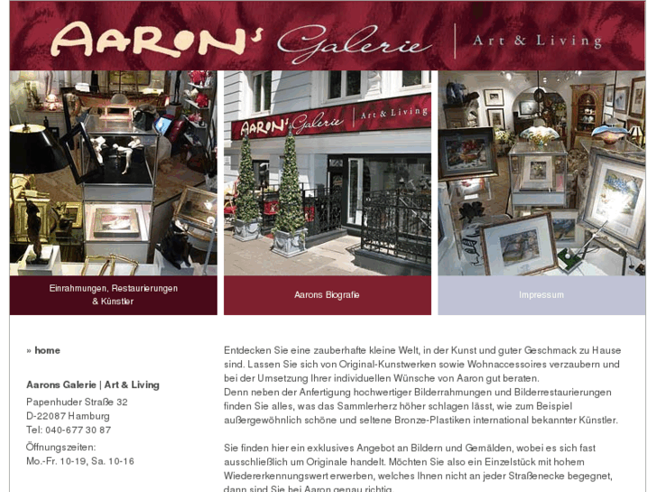 www.aarons-galerie.de