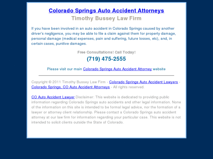 www.autoaccidentattorneyscoloradosprings.com