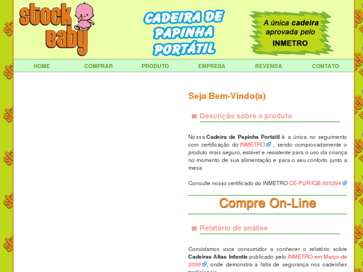 www.cadeirinhadebebe.com