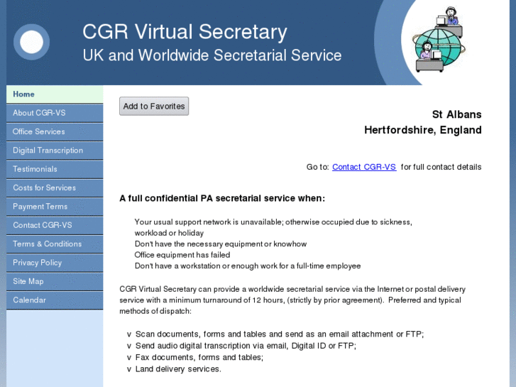 www.cgr-virtualsecretary.com