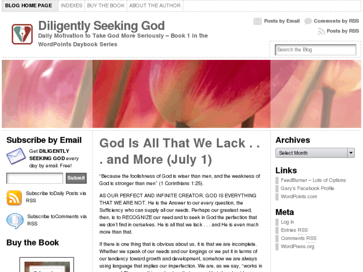 www.diligentlyseekinggod.com