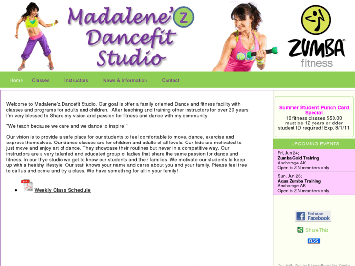 www.madalenezdancefitstudio.com