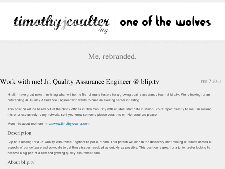 www.oneofthewolves.com