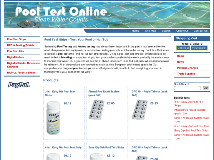 www.pooltestonline.co.uk