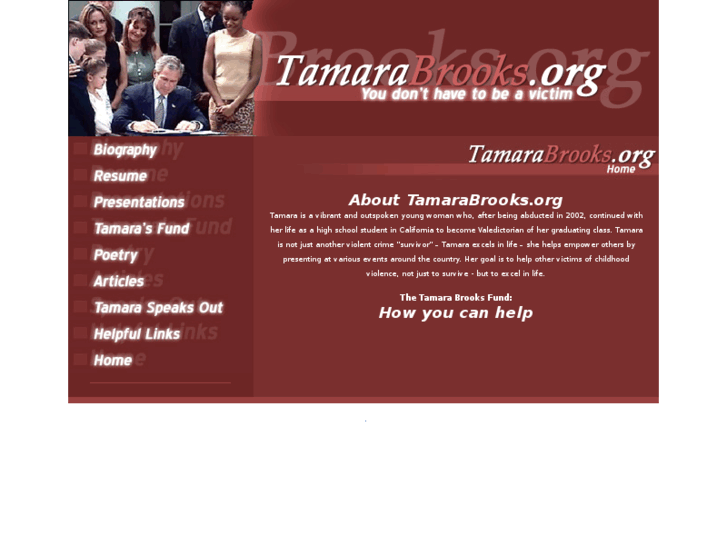 www.tamarabrooks.org