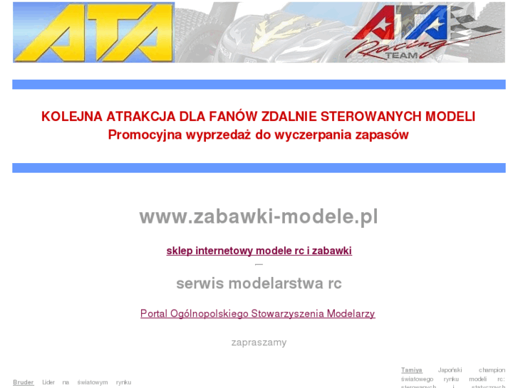 www.zabawki-modele.pl