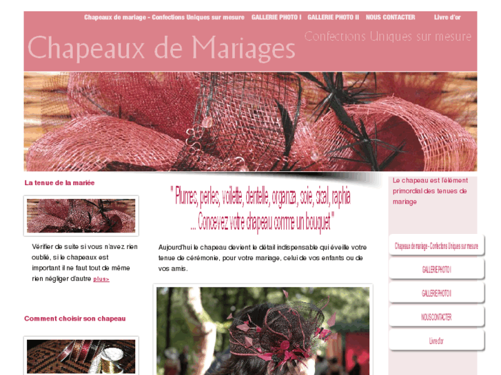 www.chapeaux-de-mariage.com