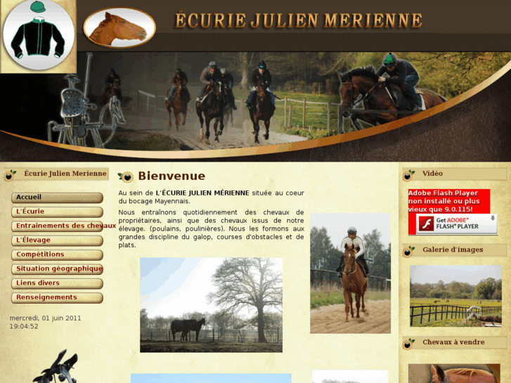 www.ecurie-julien-merienne.com