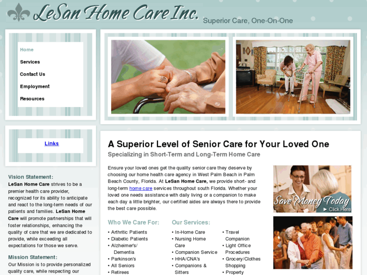 www.lesanhomecare.com