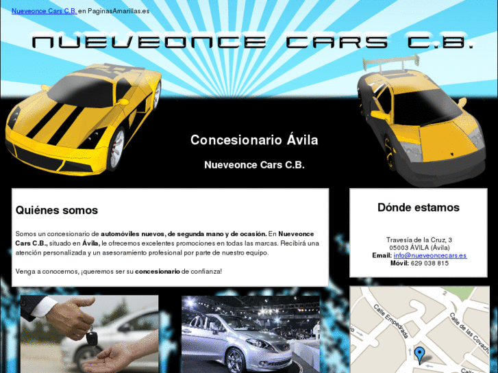 www.nueveoncecars.es