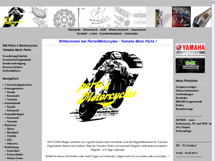 www.parts4motorcycles.de