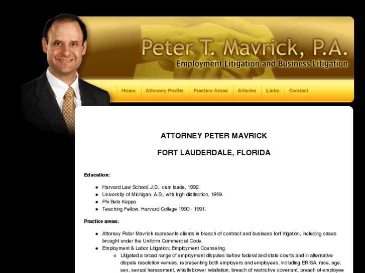 www.petermavrick.com